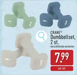 ALDI Crane dumbbellset aanbieding