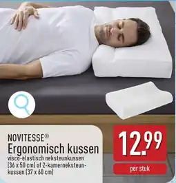 ALDI Novitesse ergonomisch kussen aanbieding