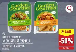 ALDI Garden gourmet schnitzels of nuggets aanbieding