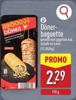 ALDI Döner- baguette aanbieding