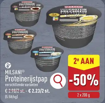 Milsani proteïnerijstpap