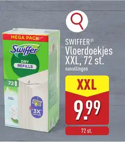ALDI Swiffer vloerdoekjes XXL aanbieding