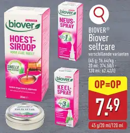 ALDI Biover Selfcare aanbieding