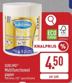ALDI Sublimo Multifunctioneel Papier aanbieding