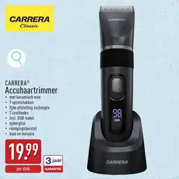ALDI Carrera Accuhaartrimmer aanbieding