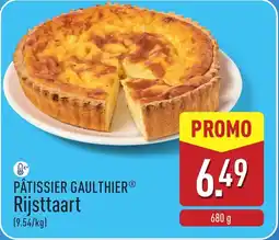 ALDI Pâtissier Gaulthier Rijsttaart aanbieding