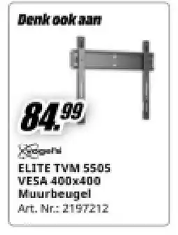 MediaMarkt VOGEL'S ELITE TVM 5505 VESA 400x400 Muurbeugel aanbieding