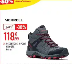 Intersport Accentor 3 sport mid GTX heren aanbieding