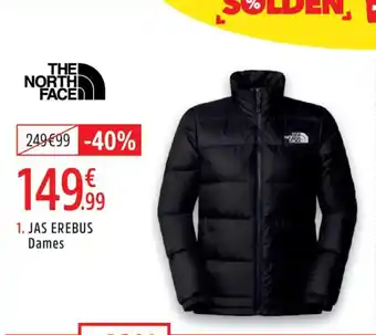 Thei north face jas erebus dames
