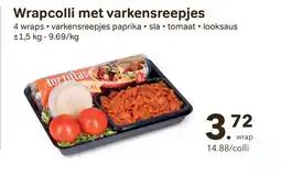 Bon Ap Wrapcolli met varkensreepjes aanbieding