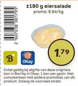 Bon Ap Eiersalade aanbieding