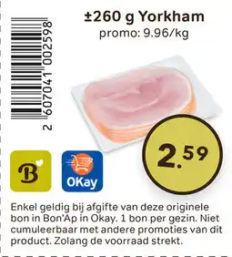 Bon Ap Yorkham aanbieding