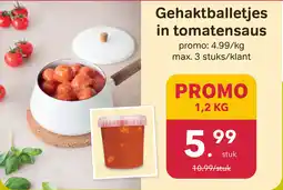 Bon Ap Gehaktballetjes in tomatensaus aanbieding