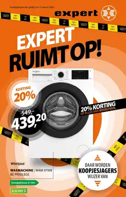 Expert Wasmachine WAM 97WB aanbieding