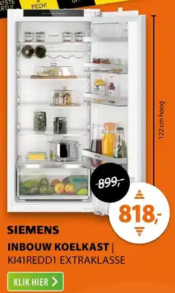 Expert Siemens inbouw koelkast KI41REDD1 extraklasse aanbieding