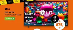 Expert LG LED 4K TV 75UA74006LB 2025 aanbieding