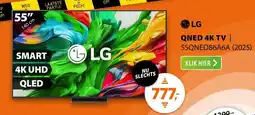 Expert LG QNED 4K TV 55QNED86A6A 2025 aanbieding