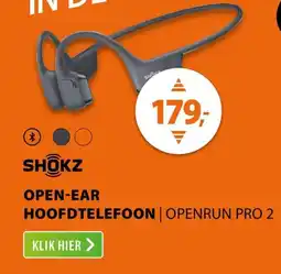 Expert Shokz open-ear hoofdtelefoon openrun pro 2 aanbieding