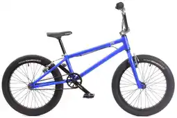Decathlon BMX-fiets aluminium COSMIC AL kind blauw 20 inch 10,6 kg aanbieding