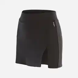 Decathlon Kunstschaatsrokje voor volwassenen zwart aanbieding