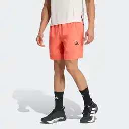 Decathlon Fitness short heren oranje aanbieding