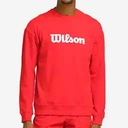 Decathlon Sweater voor racketsporten heren rood aanbieding