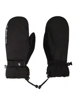 Decathlon Technische snow-wanten MISSION Schwarz Heren aanbieding