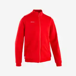 Decathlon Voetbal trainingsvest Essential rood aanbieding