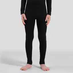 Decathlon Odlo Active Warm Eco Kids Long Tights Black aanbieding