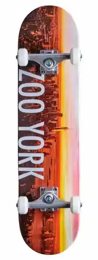 Decathlon Zoo York City Compleet Skateboard - 7.5 - Sunrise aanbieding