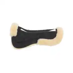 Decathlon Zadelonderlegger voor paarden met schapenvacht Kavalkade aanbieding