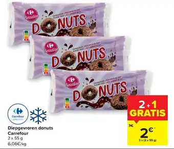 Diepgevroren donuts