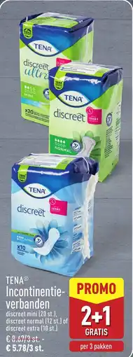 ALDI Tena Incontinentieverbanden aanbieding