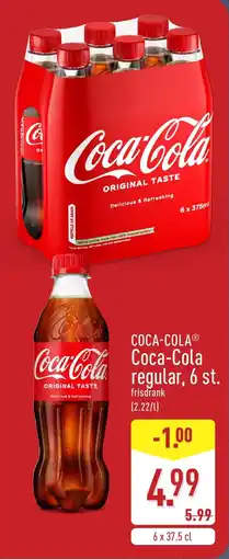 ALDI Coca-Cola Regular aanbieding
