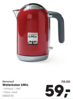 Hanos Kenwood Waterkoker kMix aanbieding