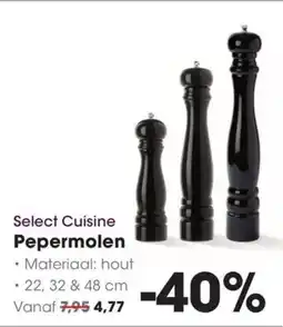Hanos Select Cuisine Pepermolen aanbieding