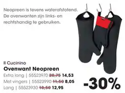 Hanos Il Cucinino Ovenwant Neopreen aanbieding