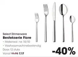 Hanos Select Dinnerware Bestekserie Fiore aanbieding