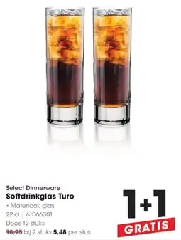 Hanos Select Dinnerware Softdrinkglas Turo aanbieding