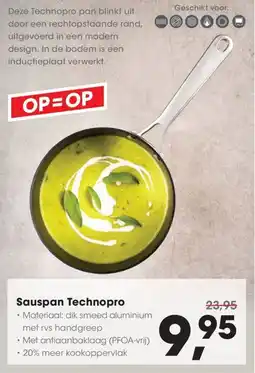 Hanos Sauspan Technopro aanbieding