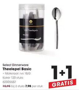 Hanos Select Dinnerware Theelepel Basic aanbieding