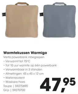 Hanos Warmtekussen Warmigo aanbieding