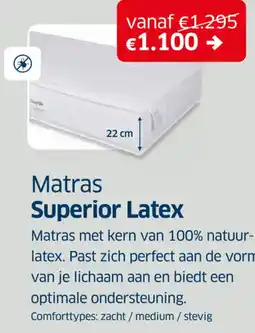 Sleeplife Matras Superior Latex aanbieding