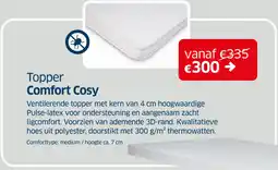 Sleeplife Topper Comfort Cosy aanbieding