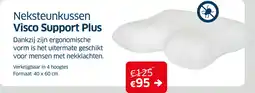 Sleeplife Neksteunkussen Visco Support Plus aanbieding