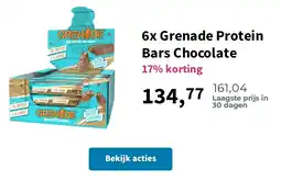 Plein.nl Grenade Protein Bars Chocolate aanbieding