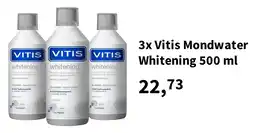Plein.nl Vitis Mondwater Whitening aanbieding