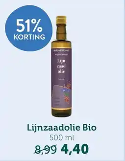 Holland & Barrett Lijnzaadolie Bio aanbieding