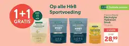 Holland & Barrett H&B Sportvoeding aanbieding