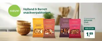 Holland & Barrett Holland & Barrett snackverpakkingen aanbieding